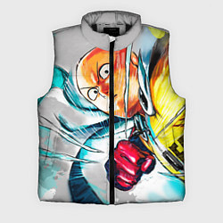Мужской жилет One Punch Man Rage, цвет: 3D-черный