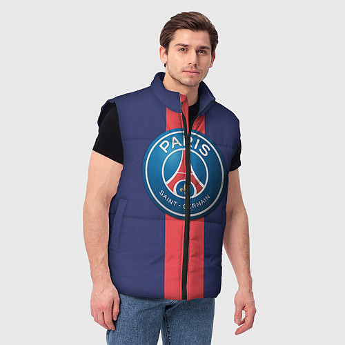 Мужской жилет Paris Saint-German / 3D-Черный – фото 3