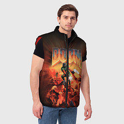 Мужской жилет DOOM: 1993, цвет: 3D-красный — фото 2
