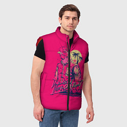 Мужской жилет Hooking Over People?, цвет: 3D-красный — фото 2