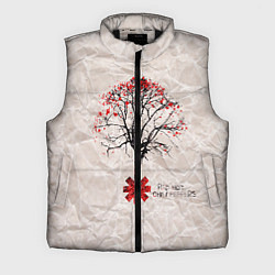 Мужской жилет RHCP: Red Tree, цвет: 3D-черный