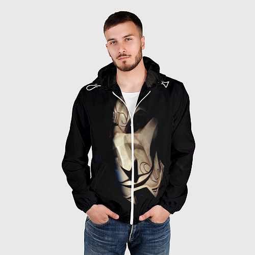 Мужская ветровка Маска / 3D-Белый – фото 3