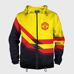 Мужская ветровка Man United FC: Yellow style