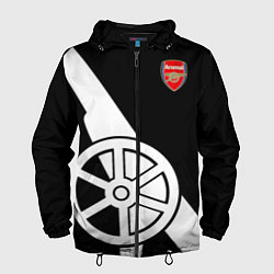 Ветровка с капюшоном мужская FC Arsenal: Exclusive, цвет: 3D-черный