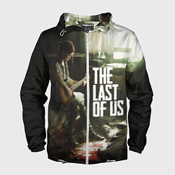 Ветровка с капюшоном мужская The Last of Us: Guitar Music, цвет: 3D-белый