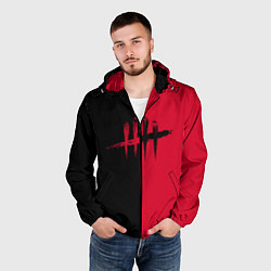 Ветровка с капюшоном мужская Dead by Daylight, цвет: 3D-черный — фото 2