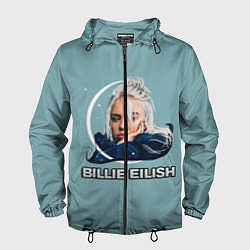 Ветровка с капюшоном мужская BILLIE EILISH, цвет: 3D-черный