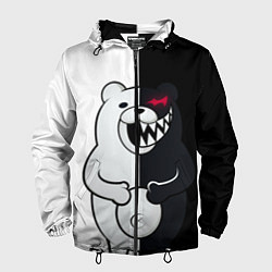Ветровка с капюшоном мужская MONOKUMA, цвет: 3D-черный