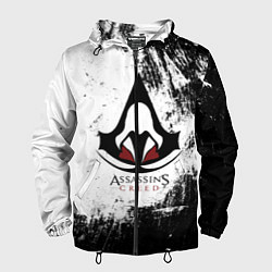 Ветровка с капюшоном мужская Assasin's creed, цвет: 3D-черный