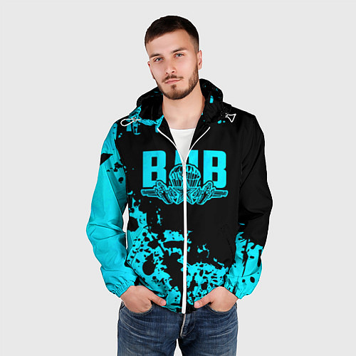 Мужская ветровка ВДВ / 3D-Белый – фото 3