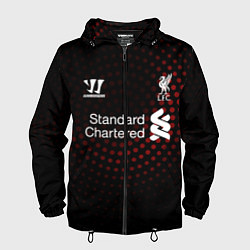Ветровка с капюшоном мужская Liverpool, цвет: 3D-черный