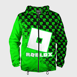Ветровка с капюшоном мужская Roblox, цвет: 3D-черный