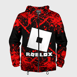 Ветровка с капюшоном мужская Roblox, цвет: 3D-черный