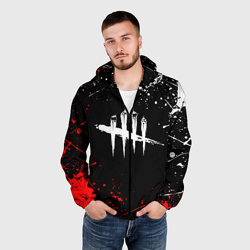 Мужская ветровка DEAD BY DAYLIGHT / 3D-Черный – фото 3