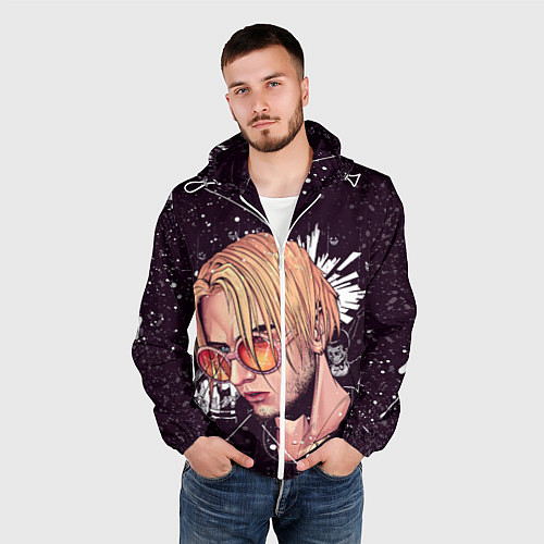 Мужская ветровка PYROKINESIS / 3D-Белый – фото 3