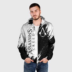 Ветровка с капюшоном мужская ASSASSIN'S CREED, цвет: 3D-белый — фото 2