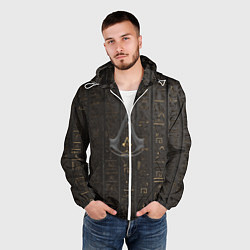 Ветровка с капюшоном мужская Assassin's Creed, цвет: 3D-белый — фото 2