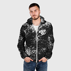 Ветровка с капюшоном мужская FAIRY TAIL, цвет: 3D-белый — фото 2