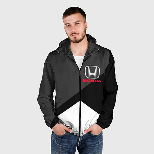 Мужская ветровка HONDA / 3D-Черный – фото 3