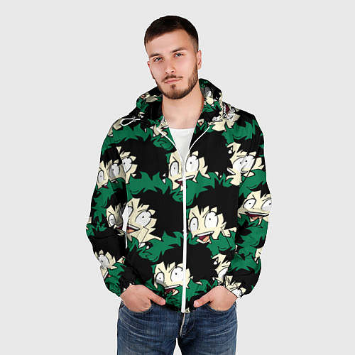 Мужская ветровка МИДОРИА / 3D-Белый – фото 3