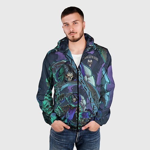 Мужская ветровка Darksiders 2 / 3D-Черный – фото 3