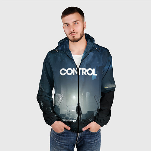 Мужская ветровка Control Контрол / 3D-Черный – фото 3