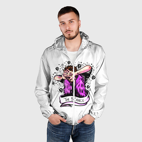 Мужская ветровка Академия Амбрелла / 3D-Белый – фото 3