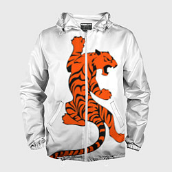 Мужская ветровка Тигр