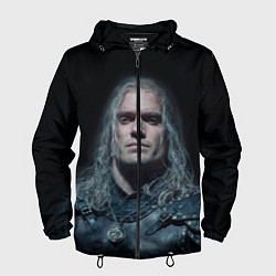 Ветровка с капюшоном мужская Ведьмак 2 сезон, цвет: 3D-черный