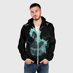 Ветровка с капюшоном мужская Final Fantasy VII Remake, цвет: 3D-белый — фото 2