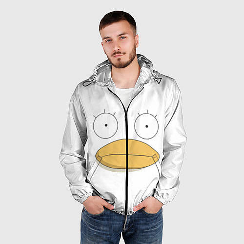 Мужская ветровка Gintama Гинтама / 3D-Черный – фото 3