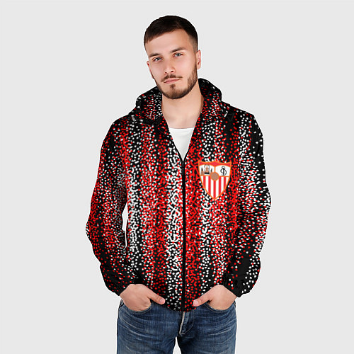Мужская ветровка Sevilla / 3D-Черный – фото 3