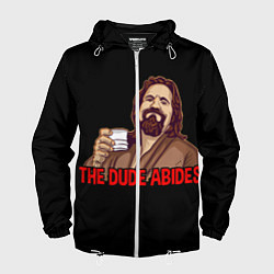 Мужская ветровка The Dude Abides Lebowski