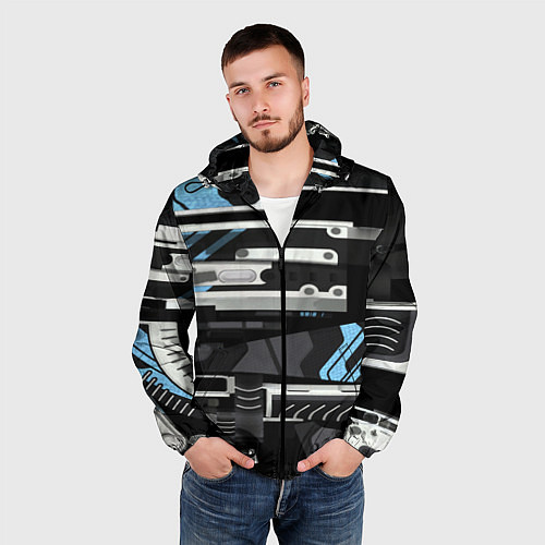 Мужская ветровка CS VULCAN STEEL ВУЛКАН / 3D-Черный – фото 3