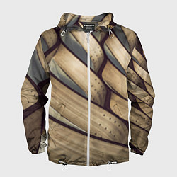 Мужская ветровка Текстура древесины