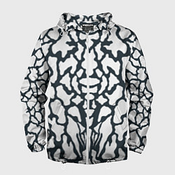 Мужская ветровка Animal Black and White Pattern