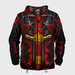 Мужская ветровка Костюм железного красного робота