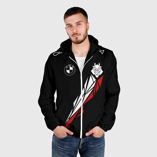 Мужская ветровка G2 Army / 3D-Белый – фото 3