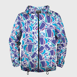 Мужская ветровка Абстракция рыбка