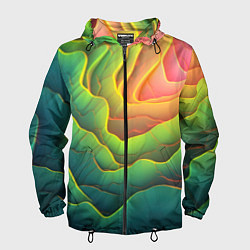 Мужская ветровка Даружный градиент плит