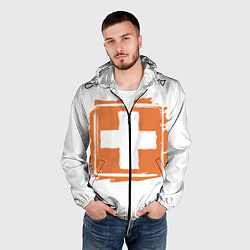 Ветровка с капюшоном мужская Ed Sheeran Plus, цвет: 3D-черный — фото 2