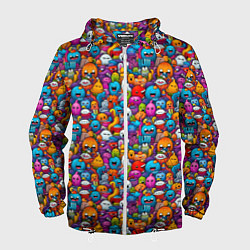 Мужская ветровка Маленькие монстрики