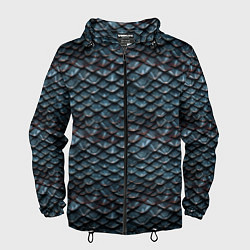 Мужская ветровка Dragon scale pattern