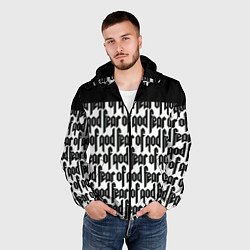 Ветровка с капюшоном мужская Fear of God, цвет: 3D-черный — фото 2