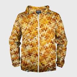 Мужская ветровка Кукурузный абстрактный эффект