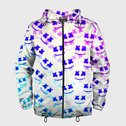 Мужская ветровка Marshmello pattern neon