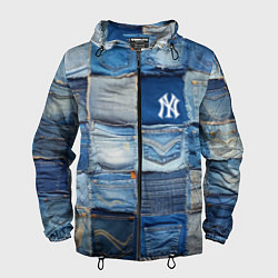 Мужская ветровка Patchwork - New York yankees baseball team