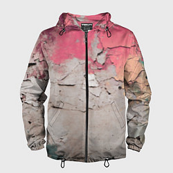 Мужская ветровка Старая стена с краской