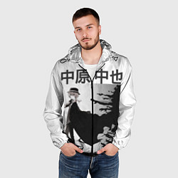 Ветровка с капюшоном мужская Nakahara Chya, цвет: 3D-черный — фото 2