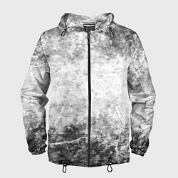 Мужская ветровка Абстракция - серый ветер